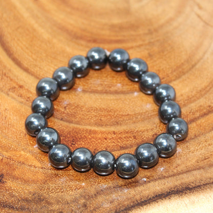 Hematite Beaded Bracelet Bracelets Grounding 