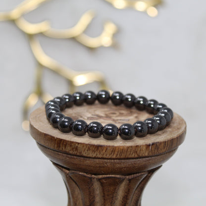 Hematite Beaded Bracelet Bracelets Grounding 8mm Bead Hematite 