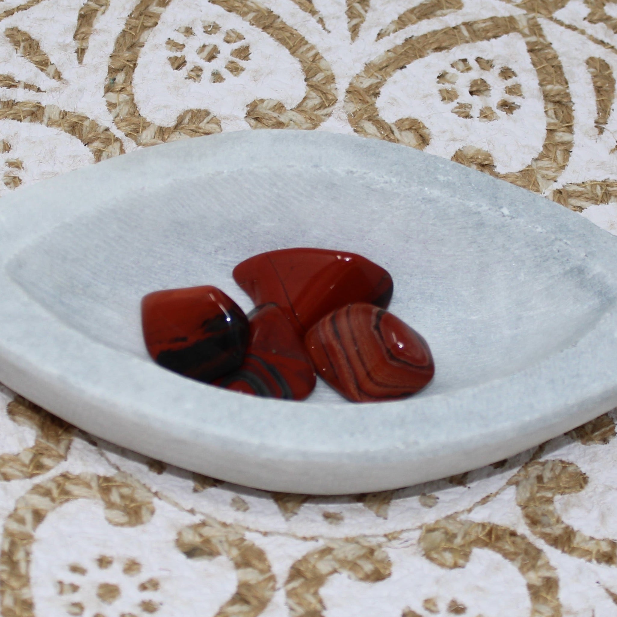 Jasperite Tumbled Gemstone Tumbled Courage & Truth 