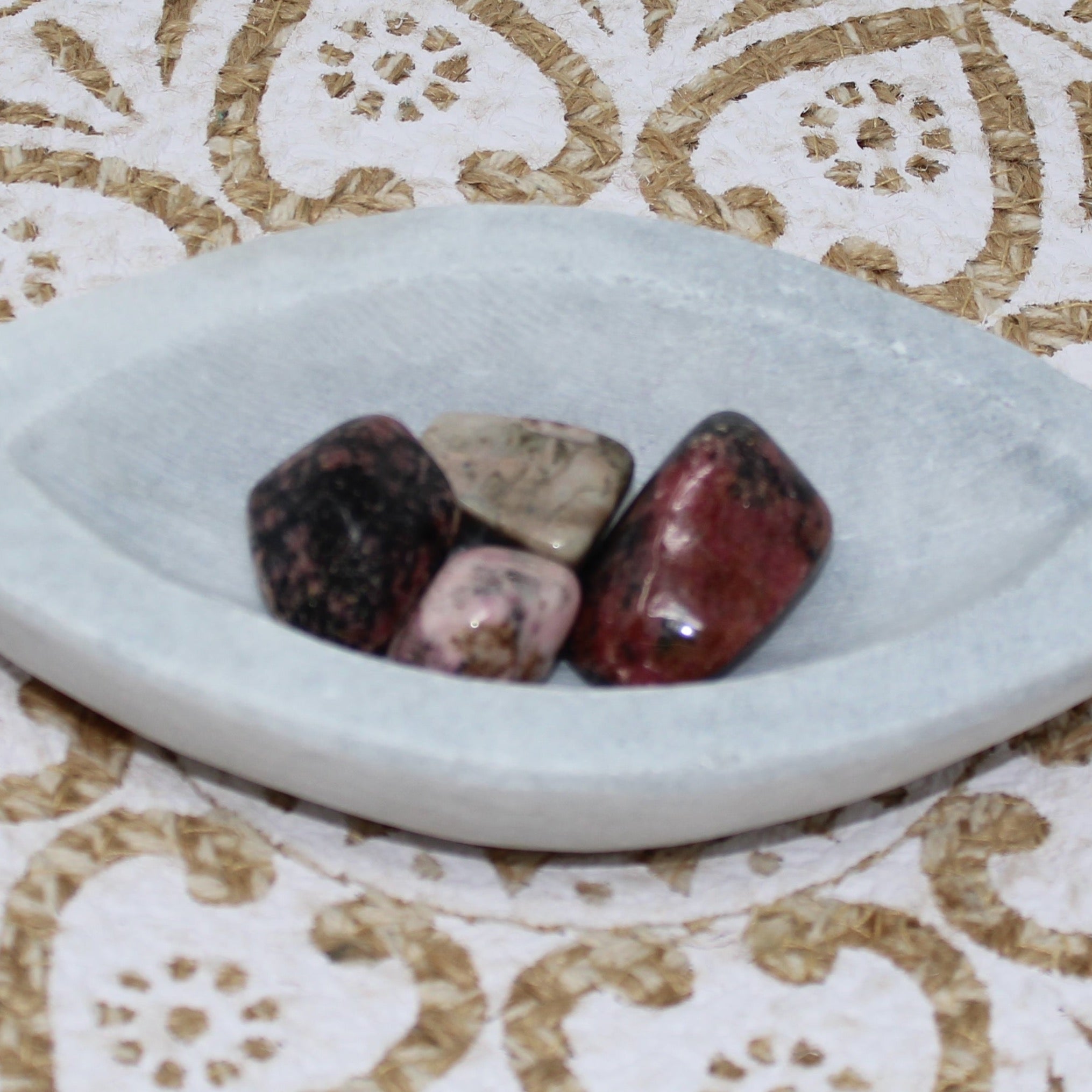 Rhodonite Tumbled Gemstone Tumbled Compassionate Love 